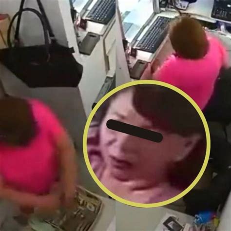 mujer roba 750 mil pesos